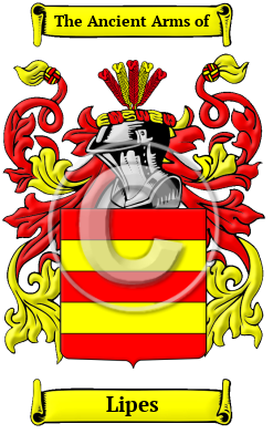 Lipes Family Crest/Coat of Arms