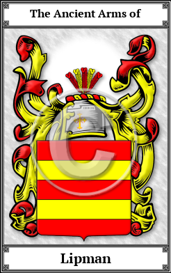 Lipman Family Crest Download (JPG)  Book Plated - 150 DPI