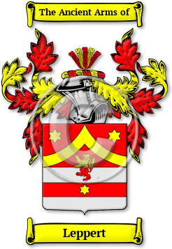 Leppert Family Crest Download (jpg) Legacy Series - 150 DPI