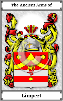 Limpert Family Crest Download (JPG) Book Plated - 600 DPI