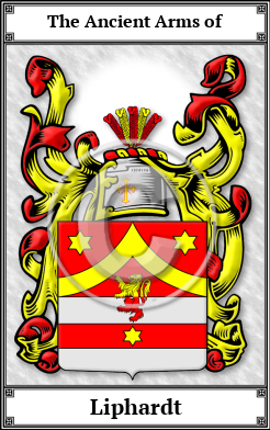 Liphardt Family Crest Download (JPG)  Book Plated - 150 DPI
