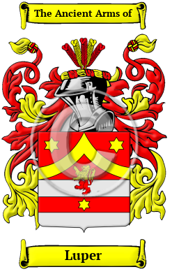 Luper Family Crest Download (JPG) Heritage Series - 600 DPI