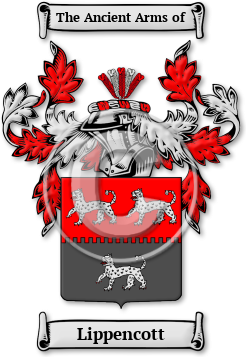 Lippencott Family Crest Download (jpg) Legacy Series - 150 DPI