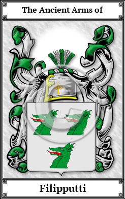 Filipputti Family Crest Download (JPG)  Book Plated - 150 DPI