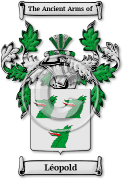 Léopold Family Crest Download (jpg) Legacy Series - 150 DPI