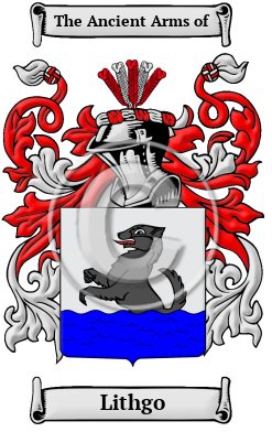 Lithgo Family Crest/Coat of Arms