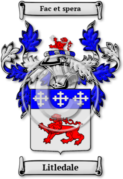 Litledale Family Crest Download (jpg) Legacy Series - 150 DPI