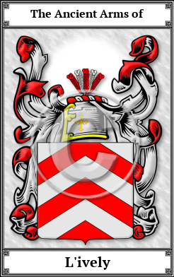 L'ively Family Crest Download (JPG) Book Plated - 600 DPI