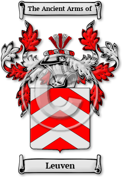Leuven Family Crest Download (jpg) Legacy Series - 150 DPI