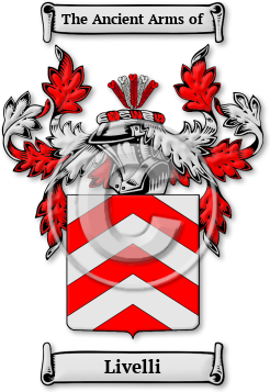 Livelli Family Crest Download (jpg) Legacy Series - 150 DPI