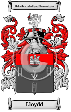 Lloydd Family Crest Download (JPG) Heritage Series - 600 DPI