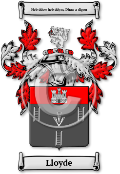 Lloyde Family Crest Download (JPG) Legacy Series - 600 DPI