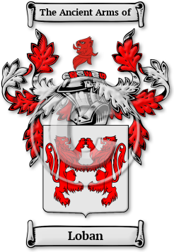 Loban Family Crest Download (jpg) Legacy Series - 150 DPI