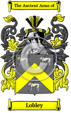Lobley Family Crest Download (JPG) Heritage Series - 600 DPI