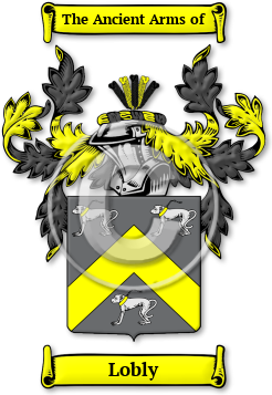 Lobly Family Crest Download (jpg) Legacy Series - 150 DPI