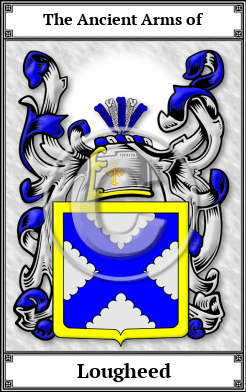 Lougheed Family Crest Download (JPG)  Book Plated - 150 DPI