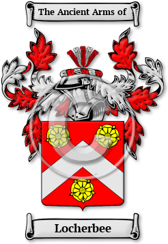 Locherbee Family Crest Download (JPG) Legacy Series - 600 DPI