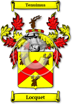 Locquet Family Crest Download (JPG) Legacy Series - 600 DPI
