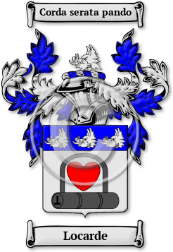 Locarde Family Crest Download (JPG) Legacy Series - 600 DPI