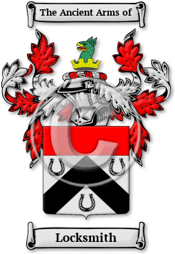 Locksmith Family Crest Download (jpg) Legacy Series - 150 DPI