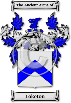 Loketon Family Crest Download (jpg) Legacy Series - 150 DPI