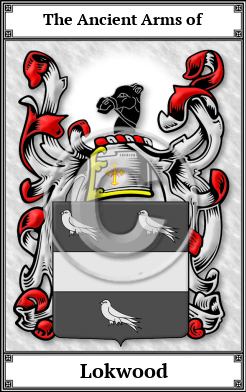 Lokwood Family Crest Download (JPG)  Book Plated - 150 DPI