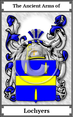 Lochyers Family Crest Download (JPG)  Book Plated - 150 DPI