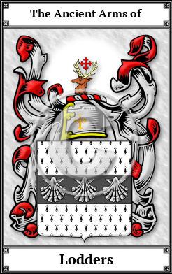 Lodders Family Crest Download (JPG)  Book Plated - 150 DPI