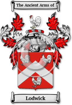 Lodwick Family Crest Download (jpg) Legacy Series - 150 DPI