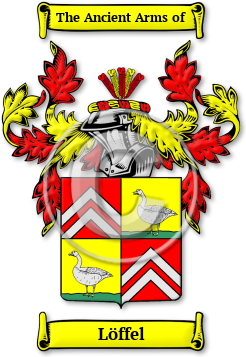 Löffel Family Crest Download (jpg) Legacy Series - 150 DPI