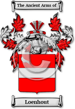 Loenhout Family Crest Download (jpg) Legacy Series - 150 DPI