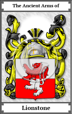 Lionstone Family Crest Download (JPG)  Book Plated - 150 DPI