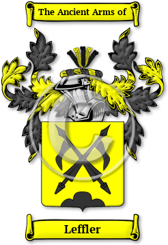 Leffler Family Crest Download (jpg) Legacy Series - 150 DPI