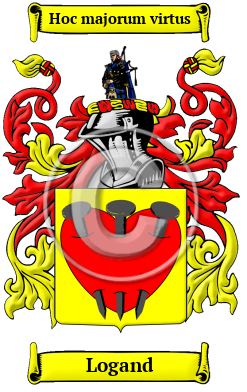 Logand Family Crest/Coat of Arms