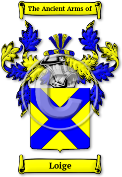 Loige Family Crest Download (jpg) Legacy Series - 150 DPI