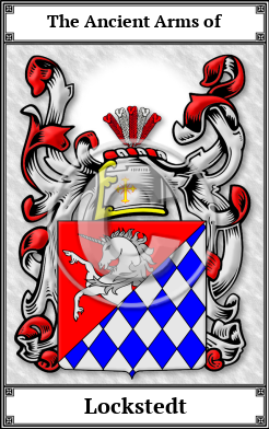 Lockstedt Family Crest Download (JPG)  Book Plated - 150 DPI