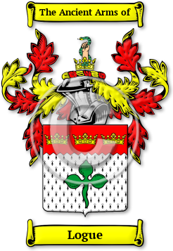 Logue Family Crest Download (jpg) Legacy Series - 150 DPI