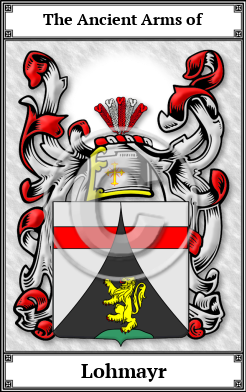 Lohmayr Family Crest Download (JPG)  Book Plated - 150 DPI