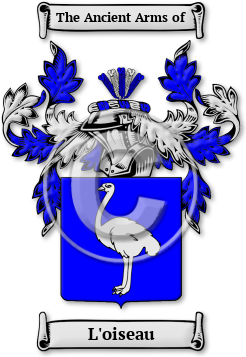 L'oiseau Family Crest Download (JPG) Legacy Series - 600 DPI