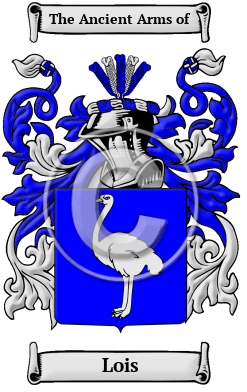 Lois Family Crest Download (JPG) Heritage Series - 600 DPI