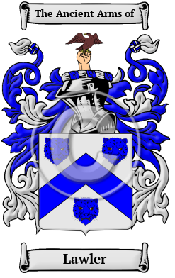 Lawler Family Crest Download (JPG) Heritage Series - 600 DPI