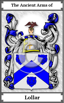 Lollar Family Crest Download (JPG)  Book Plated - 150 DPI