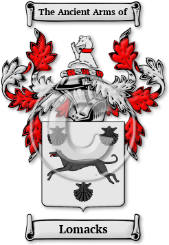 Lomacks Family Crest Download (jpg) Legacy Series - 150 DPI