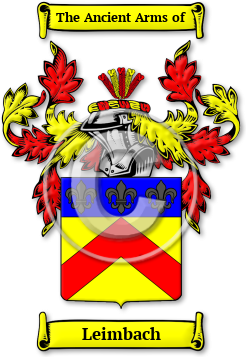 Leimbach Family Crest Download (jpg) Legacy Series - 150 DPI