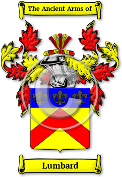 Lumbard Family Crest Download (JPG) Legacy Series - 600 DPI