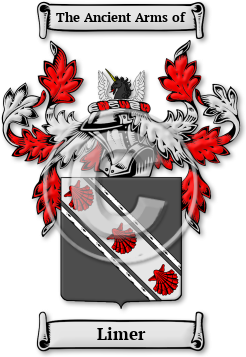 Limer Family Crest Download (jpg) Legacy Series - 150 DPI