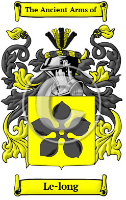 Le-long Family Crest Download (JPG) Heritage Series - 300 DPI