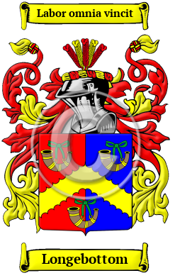 Longebottom Family Crest Download (JPG) Heritage Series - 600 DPI