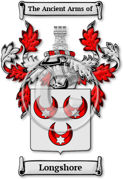 Longshore Family Crest Download (jpg) Legacy Series - 150 DPI