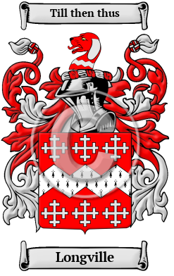 Longville Family Crest Download (JPG) Heritage Series - 600 DPI